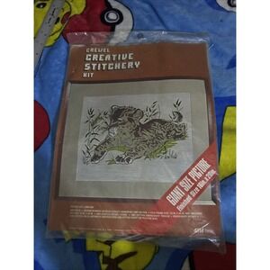 Vogart Crafts Crewel Creative Stitchery Kit‎ Lion Cub 16 x 20 Inch New